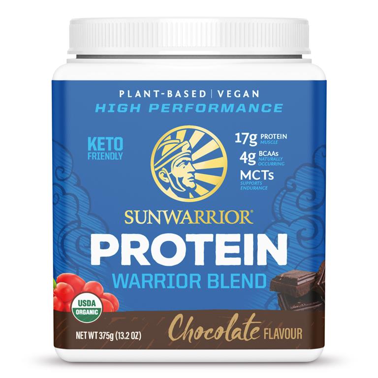 Sun Warrior Warrior Blend Chocolate Plant Protein – 375g