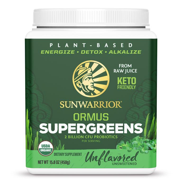 Sun Warrior Ormus Supergreens – Natural, 450g