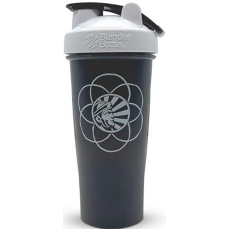 Sun Warrior Blender Bottle – Black & White