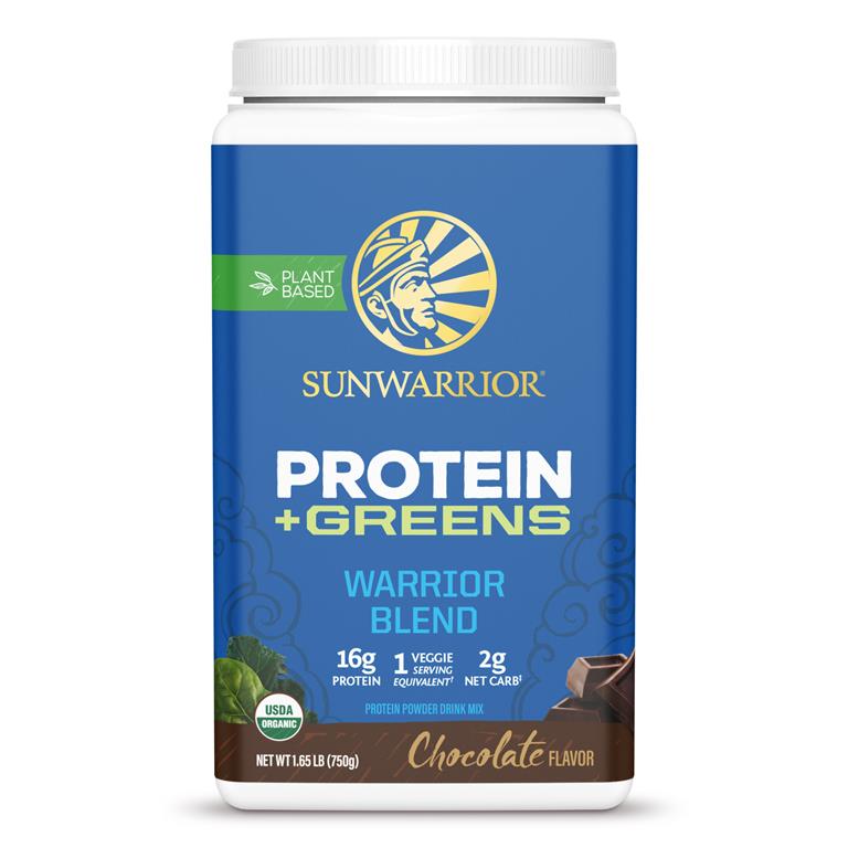 Sun Warrior Warrior+ Greens – Chocolate, 750g