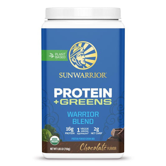 Warrior+ Greens Choc 750gm
