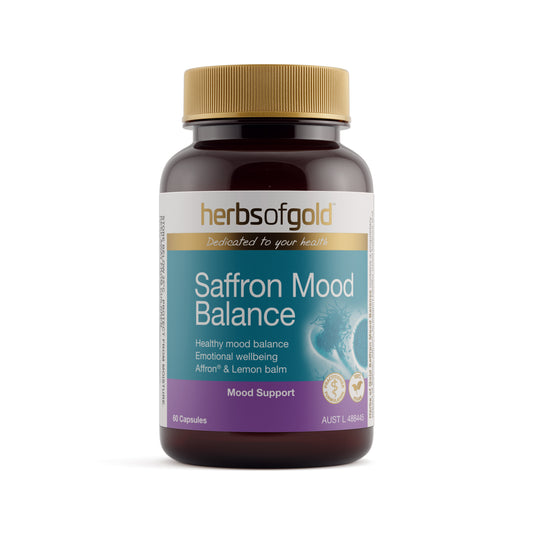 Herbs of Gold Saffron Mood Balance – 60 Capsules