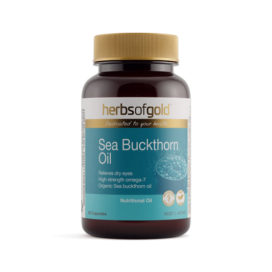 Herbs of Gold Sea Buckthorn Oil – 60 Vege Capsules