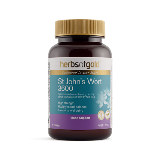 Herbs of Gold St John's Wort 3600 – 30 Tablets