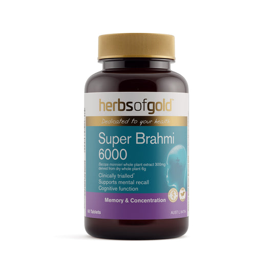 Herbs of Gold Super Brahmi 6000 – 60 Tablets