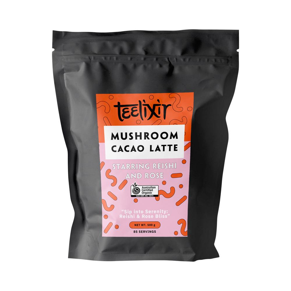 Teelixir Mushroom Cacao Latte Powder – 500g