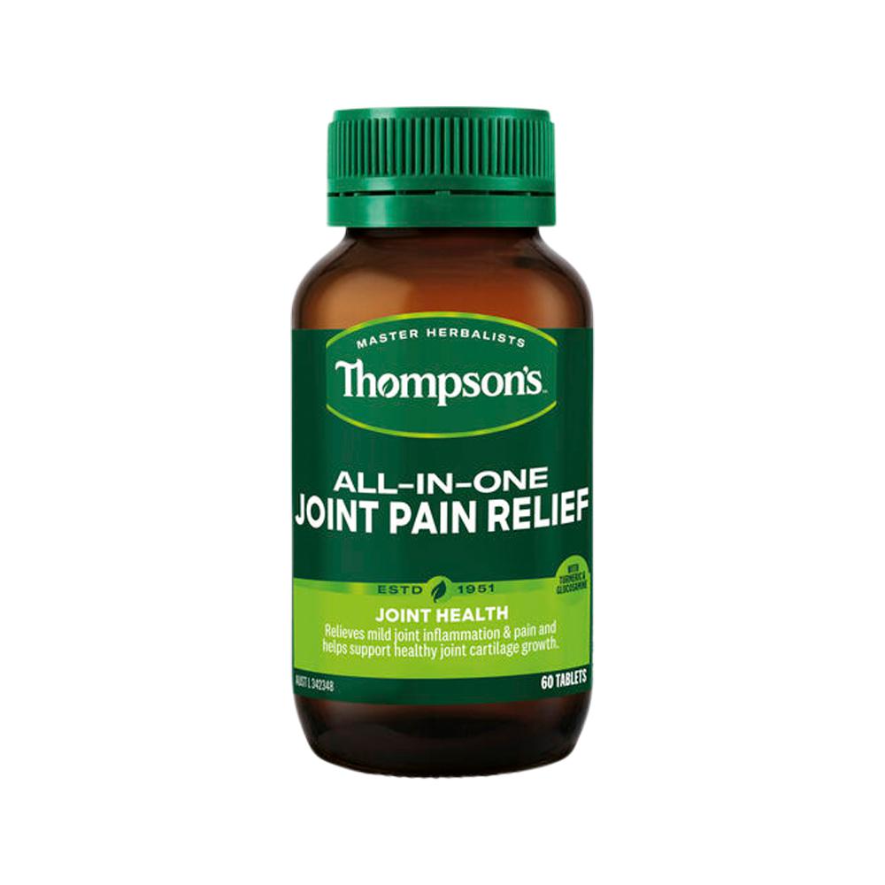 Thompson's All-In-One Joint Pain Relief – 60 Tablets, front of pack