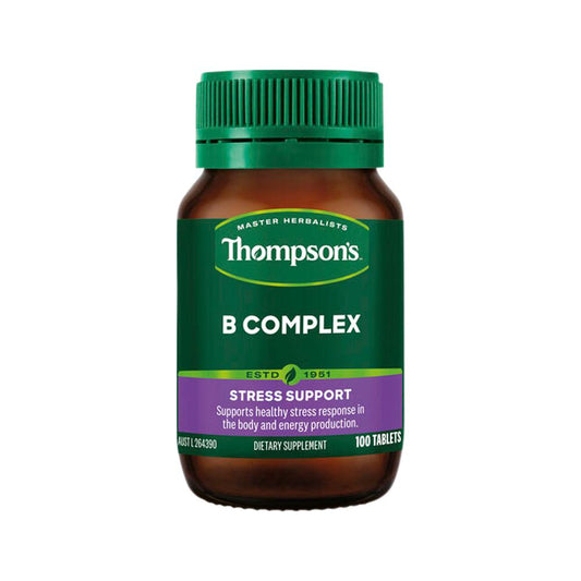 Thompson's B Complex – 100 Tablets, front of pack