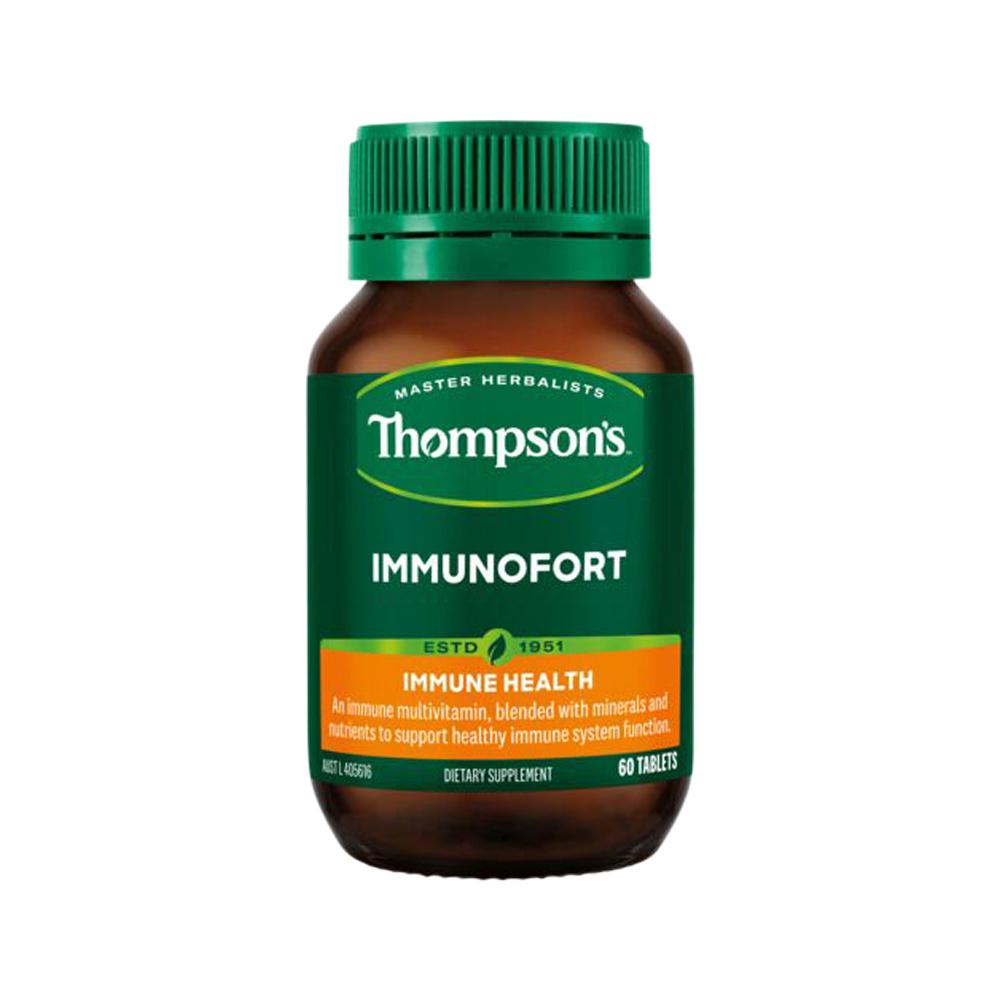 Thompson's Immunofort – 60 Tablets, front of pack