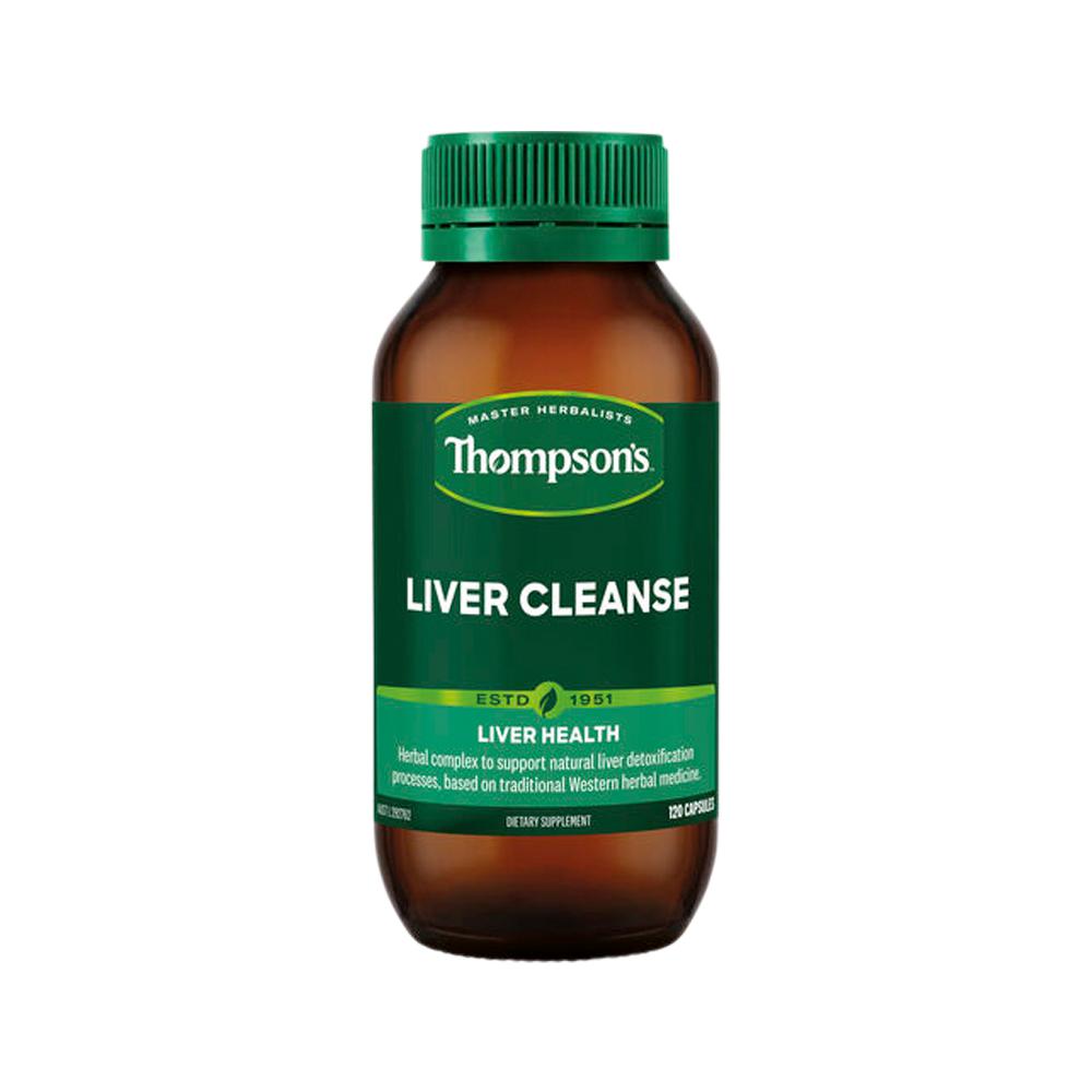 Thompson's Liver Cleanse – 120 Capsules, front of pack