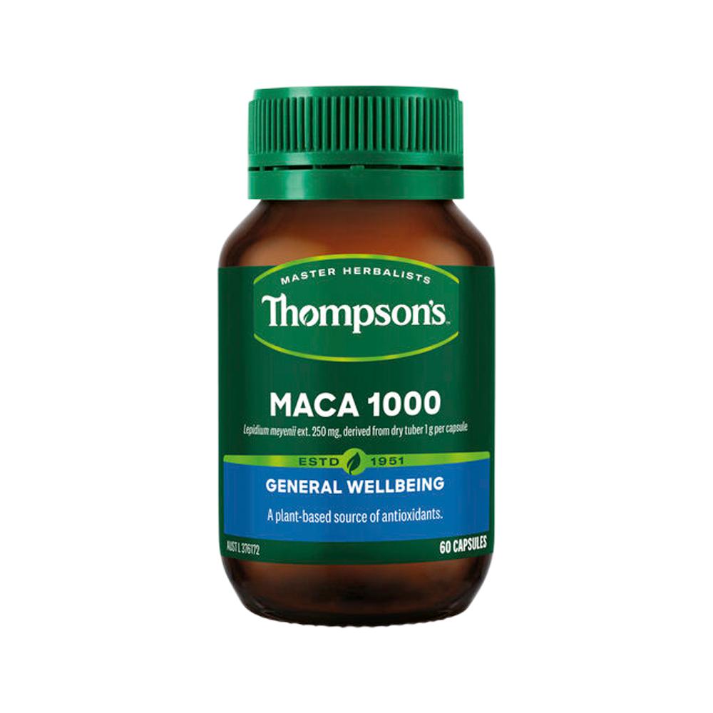 Thompson's Maca 1000 – 60 Capsules, front of pack