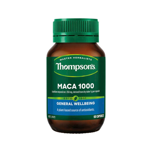Thompson's Maca 1000 – 60 Capsules, front of pack