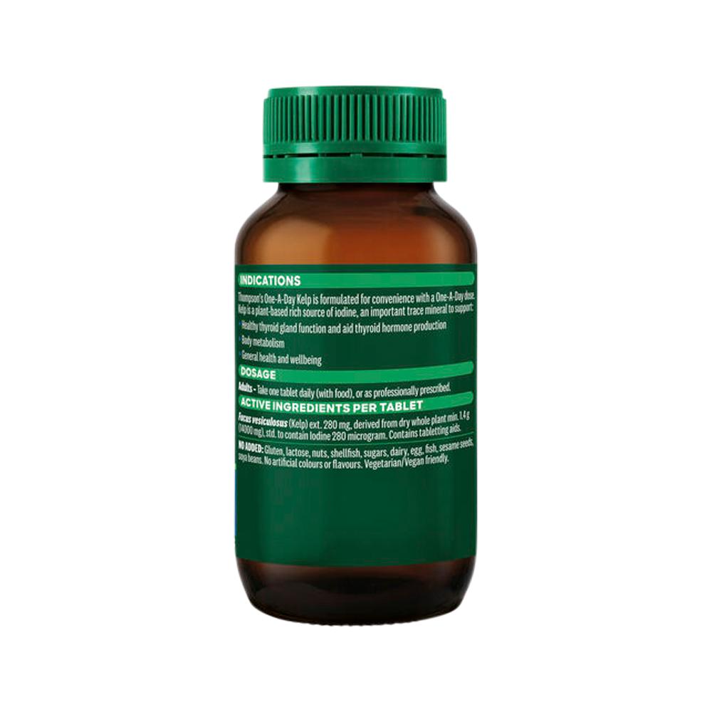 Thompson's One-A-Day Kelp 1400 – 120 Tablets, pack detail