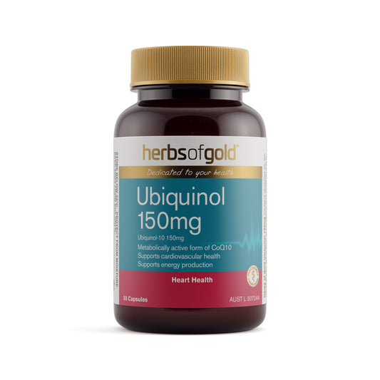 Herbs of Gold Ubiquinol 150mg – 30 Capsules