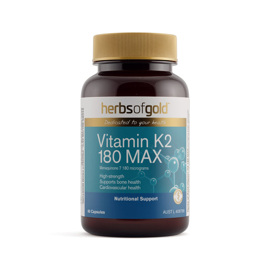 Herbs of Gold Vitamin K2 180 MAX – 60 Capsules