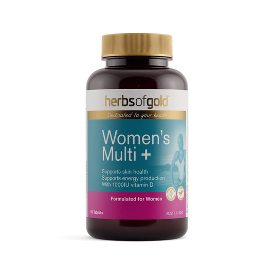 Herbs of Gold Women's Multi + – 90 Tablets