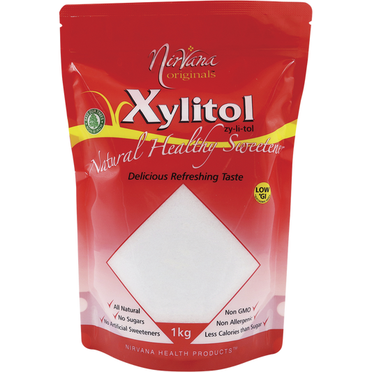 Nirvana Originals Xylitol – 1kg, front of pack