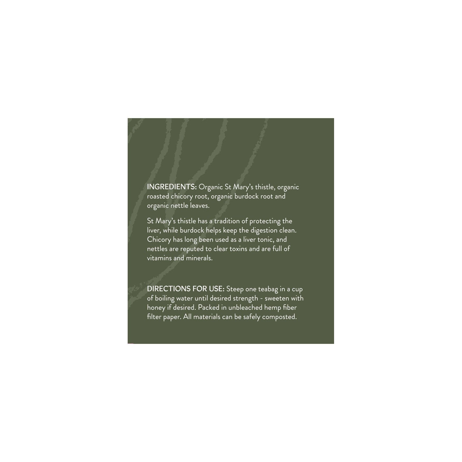 Detox Tea by Koala Tea – 20 Tea Bags
