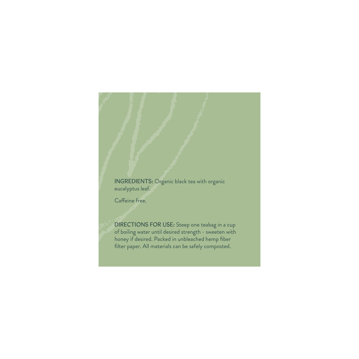 Eucalyptus Tea by Koala Tea – 20 Tea Bags