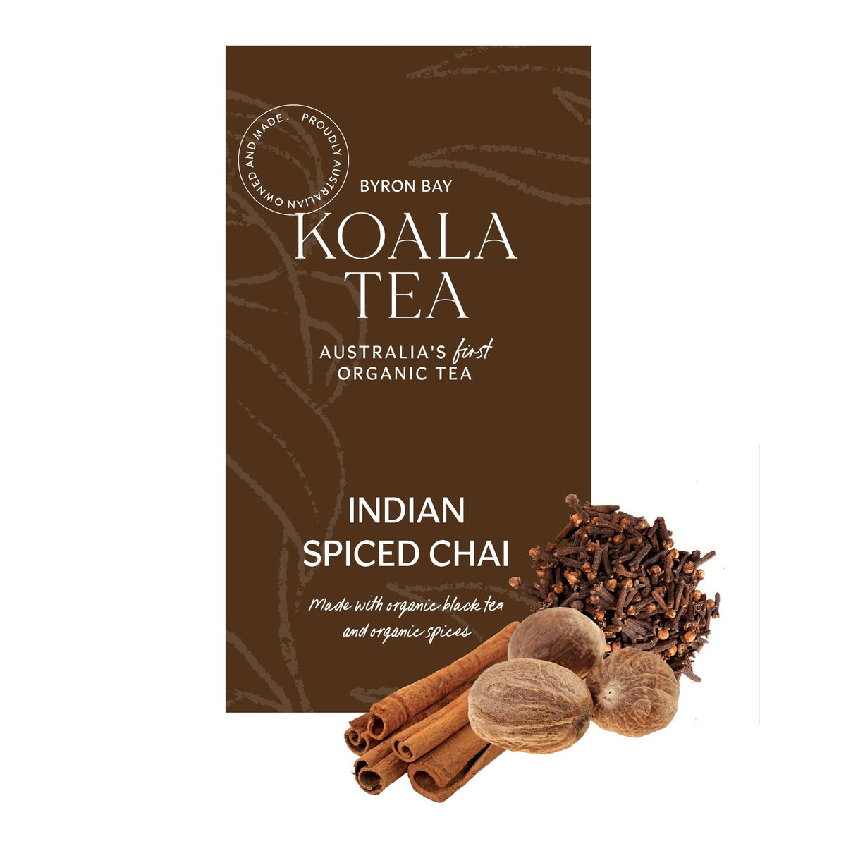 Indian Spiced Chai Tea by Koala Tea – 20 Tea Bags
