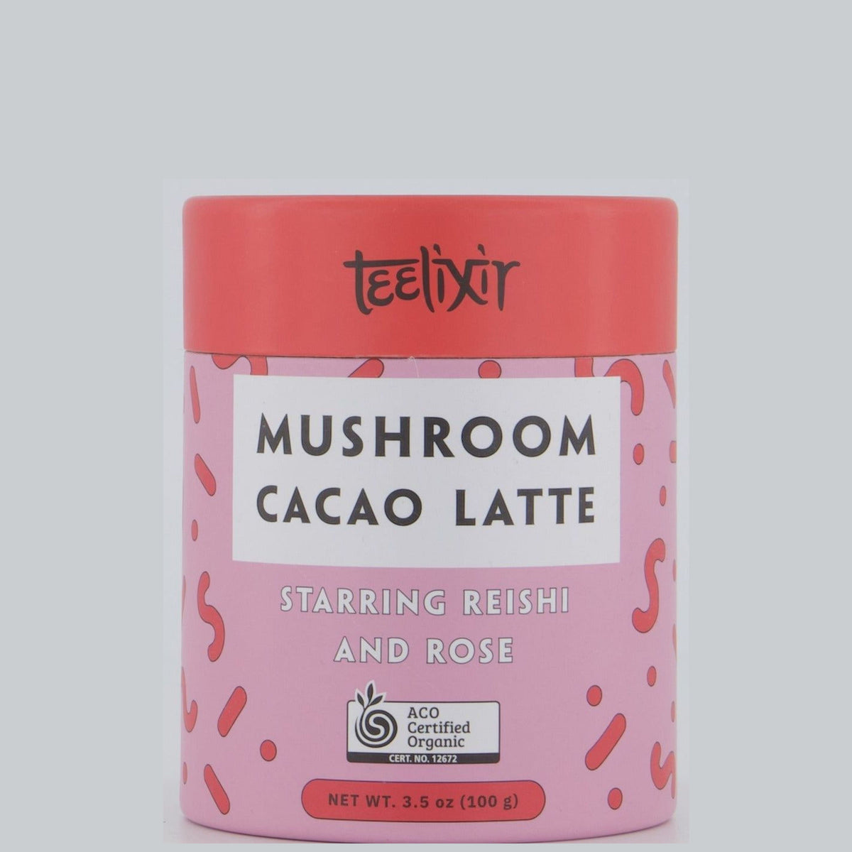 Teelixir Organic Mushroom Cacao Latte Powder – 100g