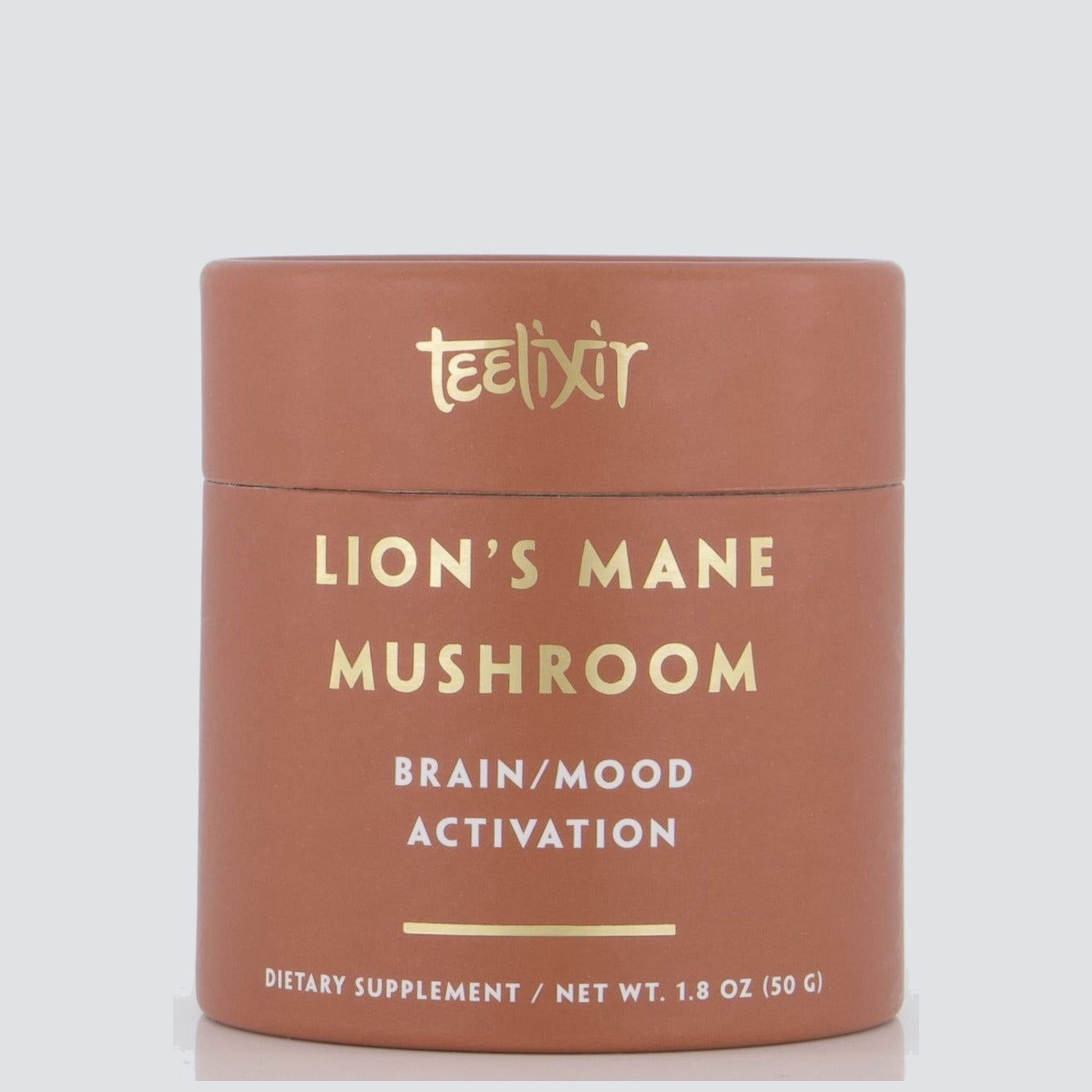 Teelixir Organic Lion's Mane Dual-Extract Powder – 50g