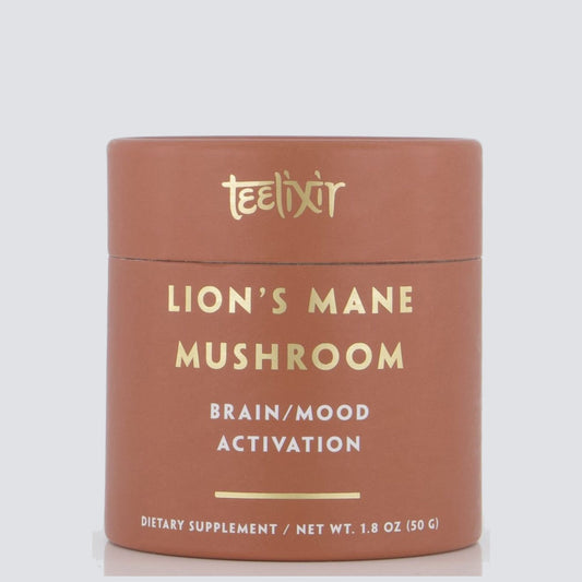 Teelixir Organic Lion's Mane Dual-Extract Powder – 50g