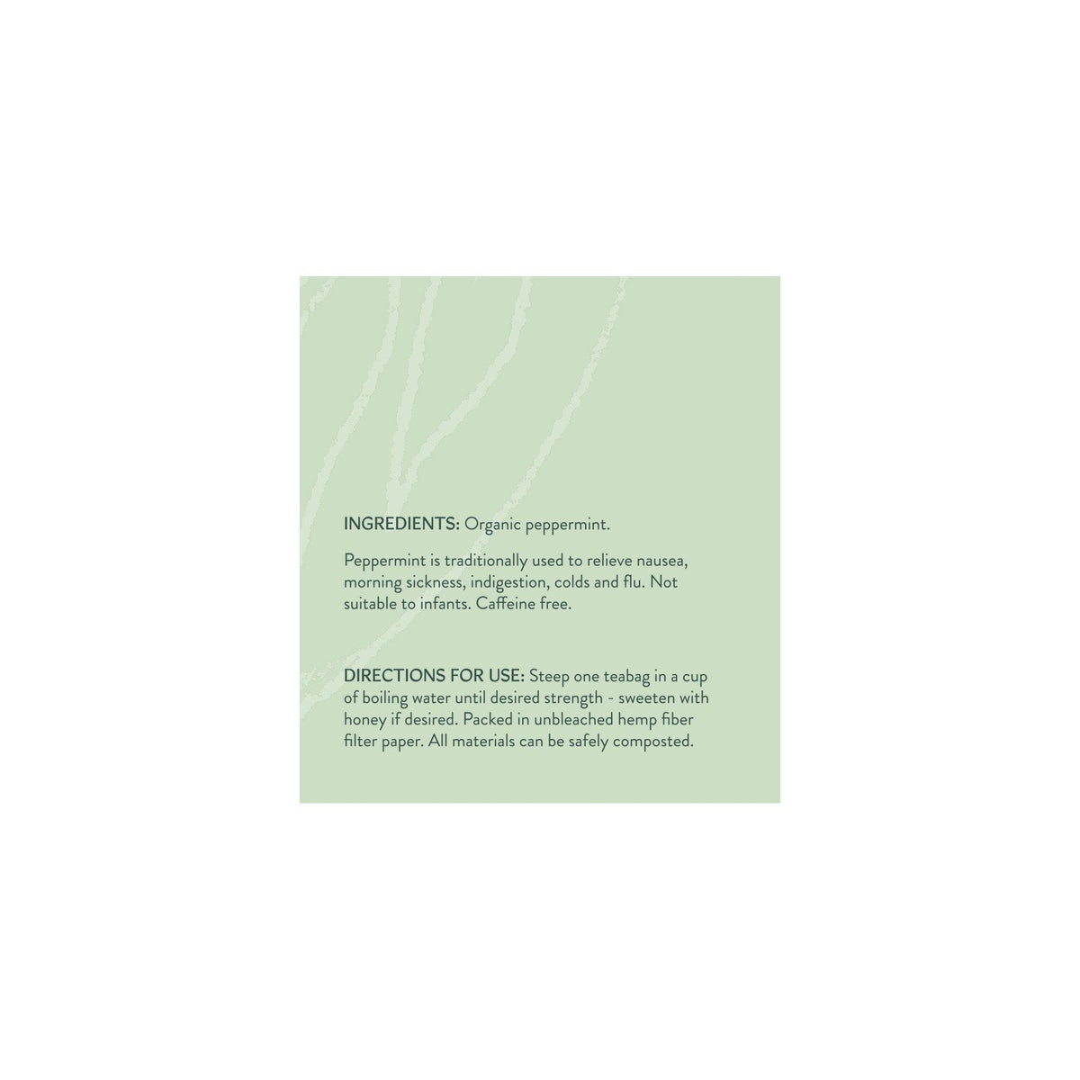 Peppermint Tea by Koala Tea – 20 Tea Bags