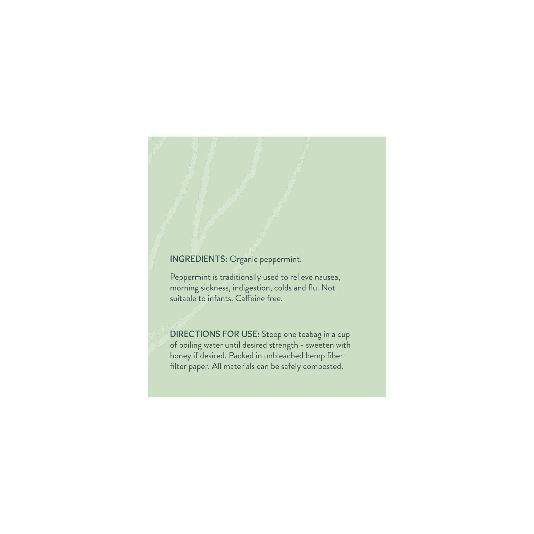 Peppermint Tea by Koala Tea – 20 Tea Bags