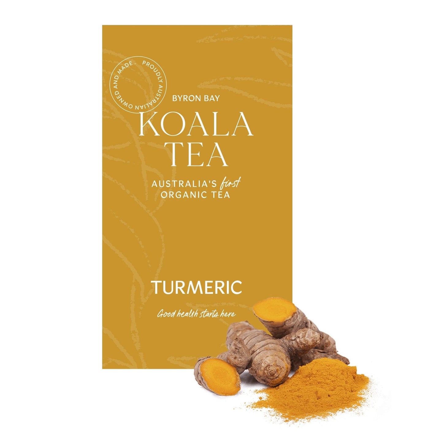 Turmeric Tea by Koala Tea – 20 Tea Bags