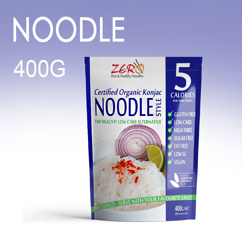 Zero Organic Konjac Noodles 400g Mega Health