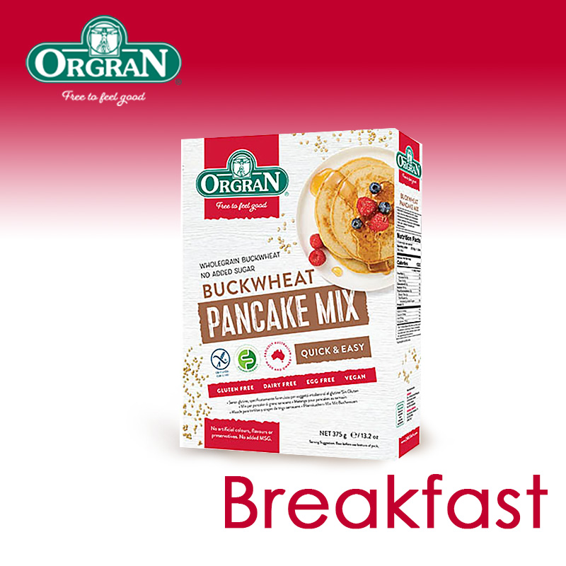 Orgran Buckwheat Pancake Mix 375g Mega Health