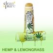 CLEAN & PURE HEMP & LEMONGRASS LIP BALM 4.7G