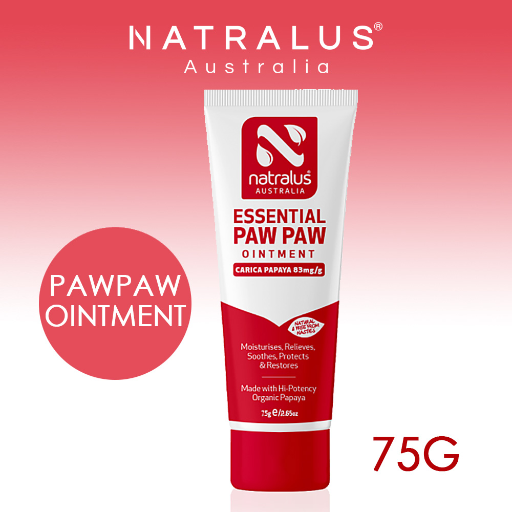 NATRALUS ESSENTIAL PAW PAW OINTMENT 75G Mega Health