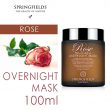 Springfields Rose Rejuvenating Overnight Mask 100ml