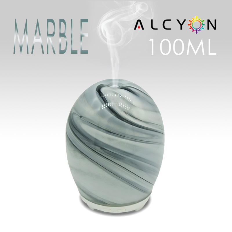 ALCYON KIYOSHI ULTRASONIC SALT LAMP DIFFUSER [160ml 6+hrs] Mega Health