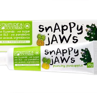 Nature's Goodness Snappy Jaws Toothpaste Pineapple 75gm