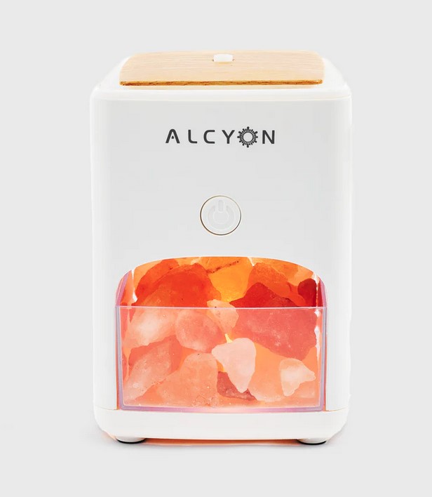 ALCYON JAVA ULTRASONIC HIMALAYAN SALT LAMP DIFFUSER [ 150ml | 8hrs]